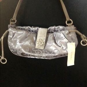 Kate Landry silver purse